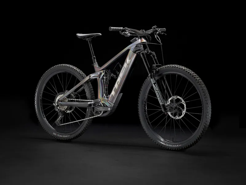 TREK Rail 9.8 XT Gen 3 750Wh Full Suspension Electric Mountain Bike in Dark Prismatic-1